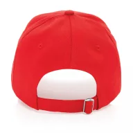   Sapca 5 panouri, 21MAR2032, unisex, Ø 18.5 cm, marime universala adulti, Everestus, Bumbac, Rosu