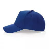   Sapca 5 panouri, 21MAR2029, unisex, Ø 18.5 cm, marime universala adulti, Everestus, Bumbac, Albastru