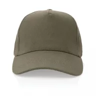   Sapca 5 panouri, 21MAR2030, unisex, Ø 18.5 cm, marime universala adulti, Everestus, Bumbac, Verde