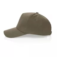   Sapca 5 panouri, 21MAR2030, unisex, Ø 18.5 cm, marime universala adulti, Everestus, Bumbac, Verde