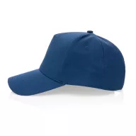  Sapca 5 panouri, 21MAR2031, unisex, Ø 18.5 cm, marime universala adulti, Everestus, Bumbac, Albastru