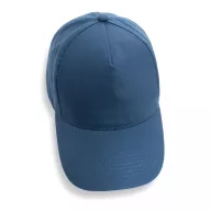   Sapca 5 panouri, 21MAR2031, unisex, Ø 18.5 cm, marime universala adulti, Everestus, Bumbac, Albastru