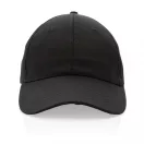 Sapca 6 panouri, 21MAR2035, unisex, Ø 18.5 cm, universala (adulti), Everestus, Bumbac, Negru