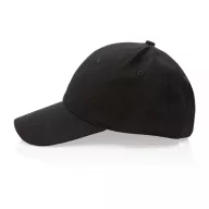   Sapca 6 panouri, 21MAR2035, unisex, Ø 18.5 cm, universala (adulti), Everestus, Bumbac, Negru