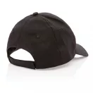 Sapca 6 panouri, 21MAR2035, unisex, Ø 18.5 cm, universala (adulti), Everestus, Bumbac, Negru