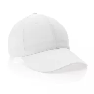   Sapca 6 panouri, 21MAR2040, unisex, Ø 18.5 cm, universala (adulti), Everestus, Bumbac, Alb