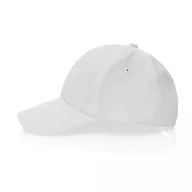   Sapca 6 panouri, 21MAR2040, unisex, Ø 18.5 cm, universala (adulti), Everestus, Bumbac, Alb