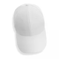   Sapca 6 panouri, 21MAR2040, unisex, Ø 18.5 cm, universala (adulti), Everestus, Bumbac, Alb