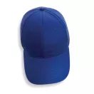 Sapca 6 panouri, 21MAR2036, unisex, Ø 18.5 cm, universala (adulti), Everestus, Bumbac, Albastru