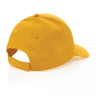   Sapca 6 panouri, 21MAR2041, unisex, Ø 18.5 cm, universala (adulti), Everestus, Bumbac, Galben
