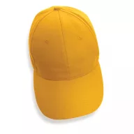   Sapca 6 panouri, 21MAR2041, unisex, Ø 18.5 cm, universala (adulti), Everestus, Bumbac, Galben
