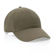   Sapca 6 panouri, 21MAR2037, unisex, Ø 18.5 cm, universala (adulti), Everestus, Bumbac, Verde