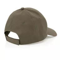   Sapca 6 panouri, 21MAR2037, unisex, Ø 18.5 cm, universala (adulti), Everestus, Bumbac, Verde