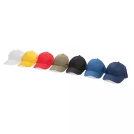   Sapca 6 panouri, 21MAR2037, unisex, Ø 18.5 cm, universala (adulti), Everestus, Bumbac, Verde
