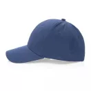 Sapca 6 panouri, 21MAR2038, unisex, Ø 18.5 cm, universala (adulti), Everestus, Bumbac, Albastru