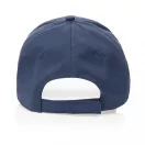 Sapca 6 panouri, 21MAR2038, unisex, Ø 18.5 cm, universala (adulti), Everestus, Bumbac, Albastru