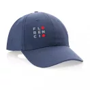 Sapca 6 panouri, 21MAR2038, unisex, Ø 18.5 cm, universala (adulti), Everestus, Bumbac, Albastru