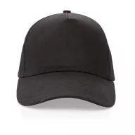   Sapca 5 panouri, 21MAR2021, unisex, Ø 18.5 cm, universala (adulti), Everestus, Bumbac, Negru