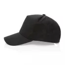 Sapca 5 panouri, 21MAR2021, unisex, Ø 18.5 cm, universala (adulti), Everestus, Bumbac, Negru