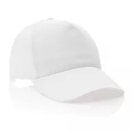   Sapca 5 panouri, 21MAR2026, unisex, Ø 18.5 cm, universala (adulti), Everestus, Bumbac, Alb