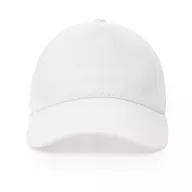   Sapca 5 panouri, 21MAR2026, unisex, Ø 18.5 cm, universala (adulti), Everestus, Bumbac, Alb
