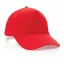 Sapca 5 panouri, 21MAR2025, unisex, Ø 18.5 cm, universala (adulti), Everestus, Bumbac, Rosu