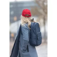   Sapca 5 panouri, 21MAR2025, unisex, Ø 18.5 cm, universala (adulti), Everestus, Bumbac, Rosu