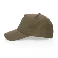   Sapca 5 panouri, 21MAR2023, unisex, Ø 18.5 cm, universala (adulti), Everestus, Bumbac, Verde
