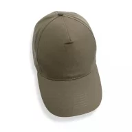   Sapca 5 panouri, 21MAR2023, unisex, Ø 18.5 cm, universala (adulti), Everestus, Bumbac, Verde