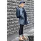 Sapca 5 panouri, 21MAR2024, unisex, Ø 18.5 cm, universala (adulti), Everestus, Bumbac, Albastru
