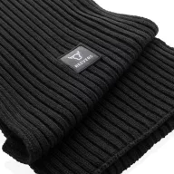   Fular, Everestus, 18SEP3605, 180x25 cm, marime universala, unisex, Acril, Negru
