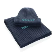   Fular, 2410E24642, Everestus, 180 x 25 x 1 cm, Acril, Albastru navy
