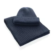   Fular, 2410E24642, Everestus, 180 x 25 x 1 cm, Acril, Albastru navy