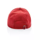 Sapca 6 panouri, Everestus, 42FEB231337, universala, Unisex, 12xØ18.5 cm, Bumbac, Rosu