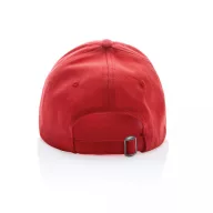   Sapca 6 panouri, Everestus, 42FEB231337, universala, Unisex, 12xØ18.5 cm, Bumbac, Rosu