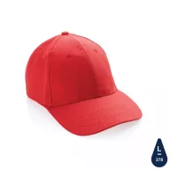   Sapca 6 panouri, Everestus, 42FEB231337, universala, Unisex, 12xØ18.5 cm, Bumbac, Rosu