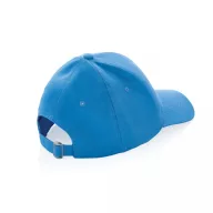   Sapca 6 panouri, Everestus, 42FEB231334, universala, Unisex, 12xØ18.5 cm, Bumbac, Albastru