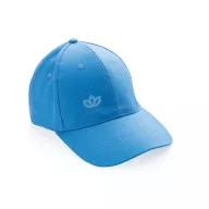   Sapca 6 panouri, Everestus, 42FEB231334, universala, Unisex, 12xØ18.5 cm, Bumbac, Albastru