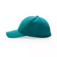   Sapca 6 panouri, Everestus, 42FEB231338, universala, Unisex, 12xØ18.5 cm, Bumbac, Verde