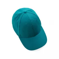   Sapca 6 panouri, Everestus, 42FEB231338, universala, Unisex, 12xØ18.5 cm, Bumbac, Verde