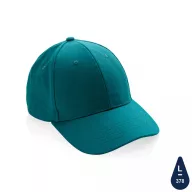   Sapca 6 panouri, Everestus, 42FEB231338, universala, Unisex, 12xØ18.5 cm, Bumbac, Verde