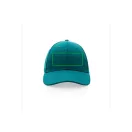 Sapca 6 panouri, Everestus, 42FEB231338, universala, Unisex, 12xØ18.5 cm, Bumbac, Verde