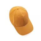 Sapca 6 panouri, Everestus, 42FEB231336, universala, Unisex, 12xØ18.5 cm, Bumbac, Portocaliu
