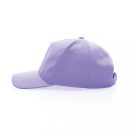 Sapca 5 panouri, Everestus, 42FEB231330, universala, Unisex, 12xØ18.5 cm, Bumbac, Violet