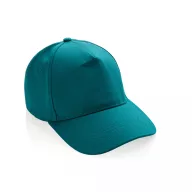   Sapca 5 panouri, Everestus, 42FEB231333, universala, Unisex, 12xØ18.5 cm, Bumbac, Verde