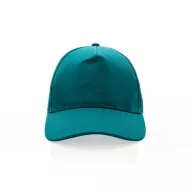   Sapca 5 panouri, Everestus, 42FEB231333, universala, Unisex, 12xØ18.5 cm, Bumbac, Verde