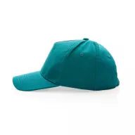   Sapca 5 panouri, Everestus, 42FEB231333, universala, Unisex, 12xØ18.5 cm, Bumbac, Verde
