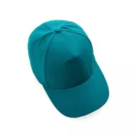   Sapca 5 panouri, Everestus, 42FEB231333, universala, Unisex, 12xØ18.5 cm, Bumbac, Verde