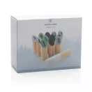 Set joc de exterior, Everestus, 22FEB0812, 32.5x34x1 cm, Lemn, Maro