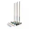 Set croquet, Everestus, 22FEB0809, 78x17x1 cm, Lemn, Maro